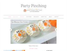 Tablet Screenshot of partypinching.com